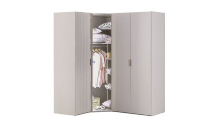 Puzzle Pera 4 Kapılı Köşe Dolap 832